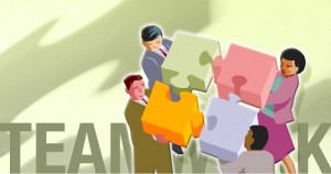 Teamwork 300x158 Làm tăng tốc độ làm việc của nhóm lý tưởng